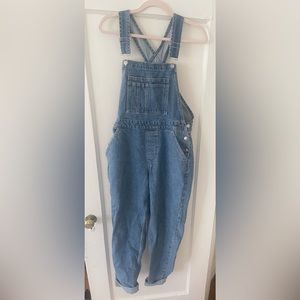 Denim overalls